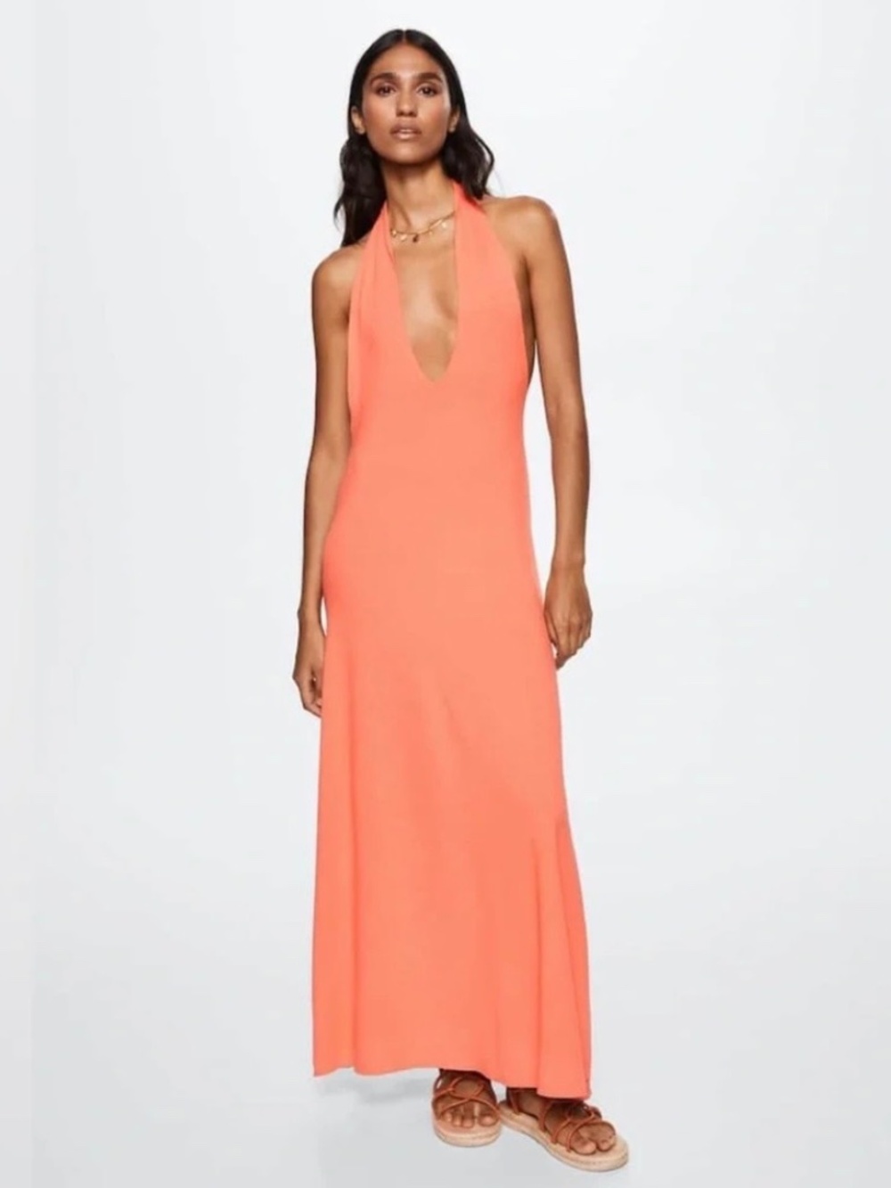 Mango Halter Dress